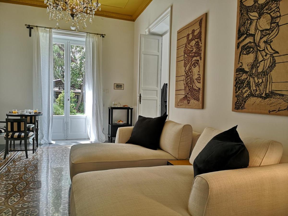 Garden Suite in private villa on Via Libertà Palermo Exterior foto
