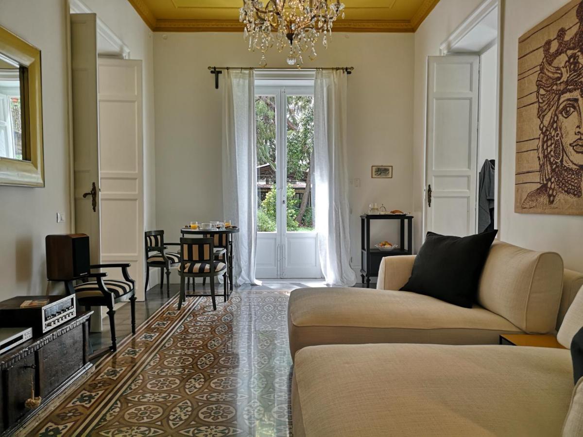 Garden Suite in private villa on Via Libertà Palermo Exterior foto