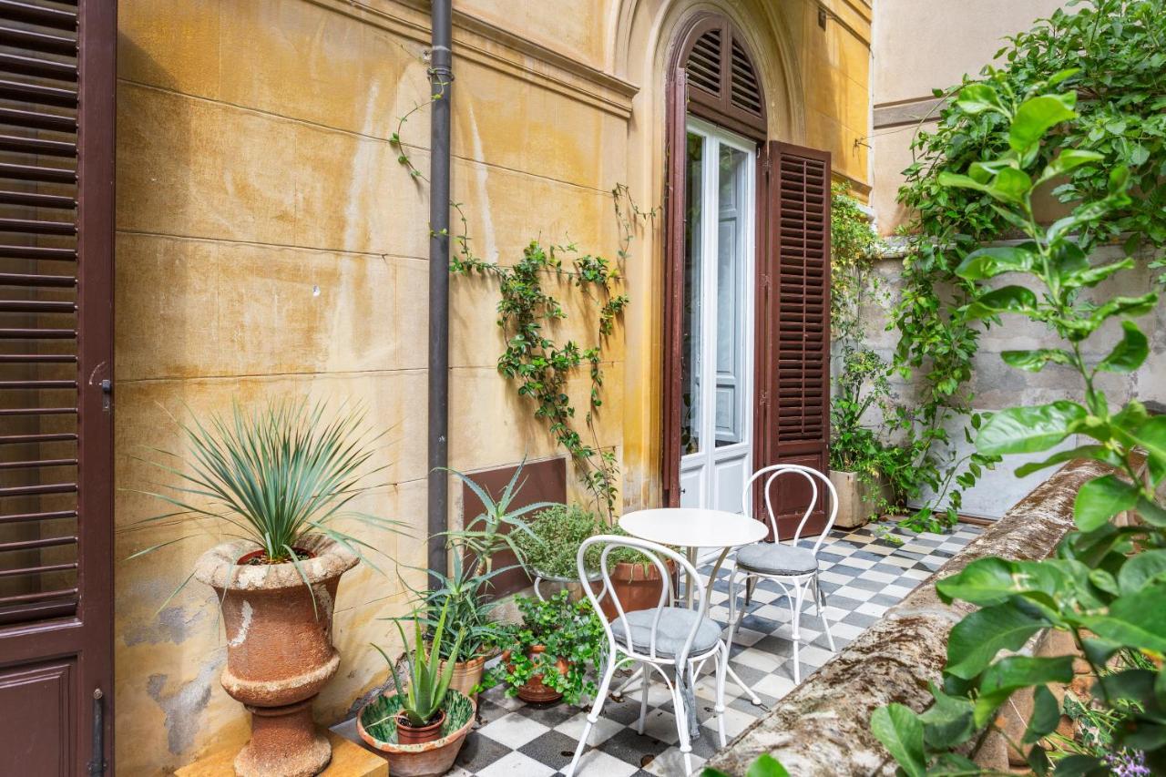 Garden Suite in private villa on Via Libertà Palermo Exterior foto